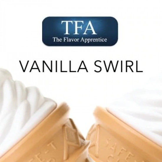 TFA E-Likit Aroması Vanilla Swirl 10ML TFA E-Likit Aroması Vanilla Swirl 10ML