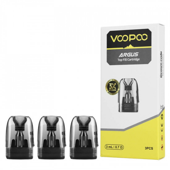 Voopoo Argus Pod (Kartuş) 3'lü Paket Voopoo Argus Pod (Kartuş) 3'lü Paket