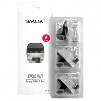 Smok İPX 80 Pod RPM 2 5.5ml (Kartuş) 3'lü Paket Smok İPX 80 Pod RPM 2 5.5ml (Kartuş) 3'lü Paket