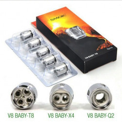 SMOK V8 Baby Q2/Q4/X4/M2/T8/Mesh Coil Alien-AL85 (5'li Paket)