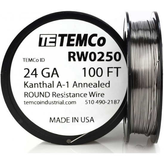 TEMCO Kanthal A1 Coil Rezistans Teli 10m (24ga/26ga/28ga)