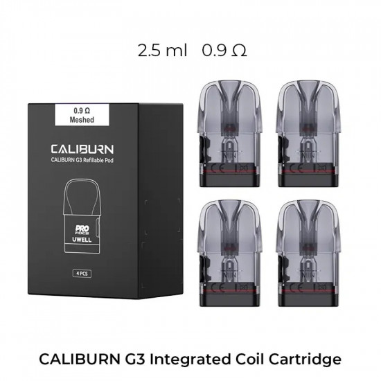 Uwell Caliburn G3 Coil Kartuş 4'lü Paket Uwell Caliburn G3 Coil Kartuş 4'lü Paket