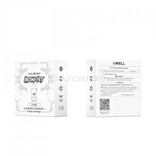 Uwell Caliburn İronFist L pod (Kartuş) 2'li Paket Uwell Caliburn İronFist L pod (Kartuş) 2'li Paket