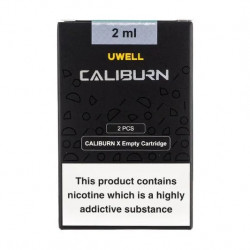 Uwell Caliburn X pod (Kartuş) 2'li Paket Uwell Caliburn X pod (Kartuş) 2'li Paket