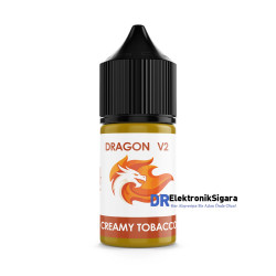 Dragon Salt Likit V2 Creamy Tobacco 30ml Dragon Salt Likit V2 Creamy Tobacco 30ml