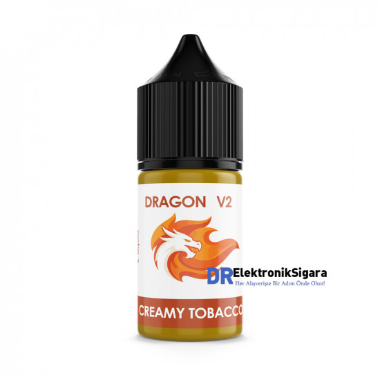 Dragon Salt Likit V2 Creamy Tobacco 30ml Dragon Salt Likit V2 Creamy Tobacco 30ml