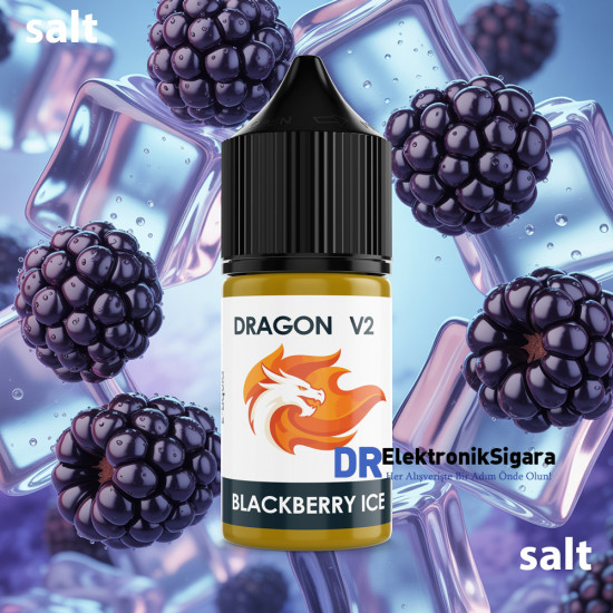 Dragon Salt Likit V2 Blackberry İce 30ml Dragon Salt Likit V2 Blackberry İce 30ml