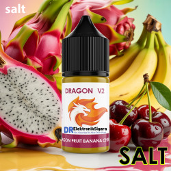 Dragon Salt Likit V2 Dragon Fruit Banana Cherry 30ml