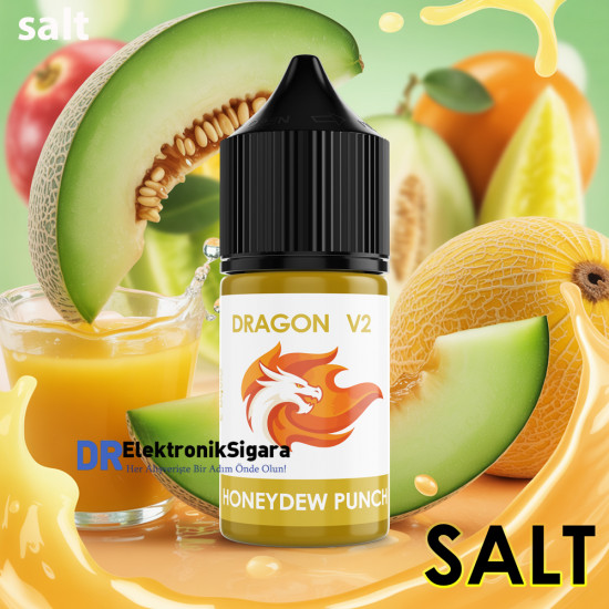 Dragon Salt Likit V2 honeydew Punch 30ml Dragon Salt Likit V2 honeydew Punch 30ml