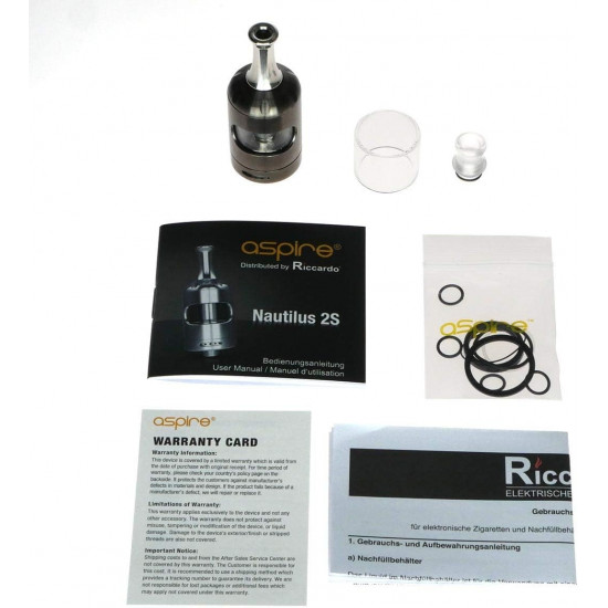 Aspire Nautilus 2S MTL Atomizer 2.6ml