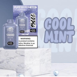 Pufftech Hyper 15000 Puff Bar %5 Nikotin Cool Mint