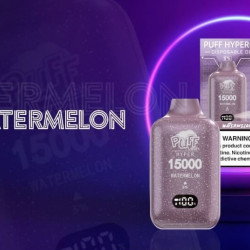 Pufftech Hyper 15000 Puff Bar %5 Nikotin Watermelon