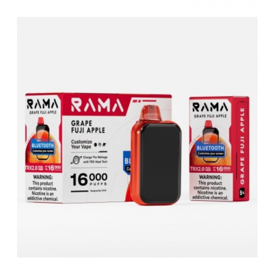 Rama 16.000 Puff Bar %5 Grape Fuji Apple