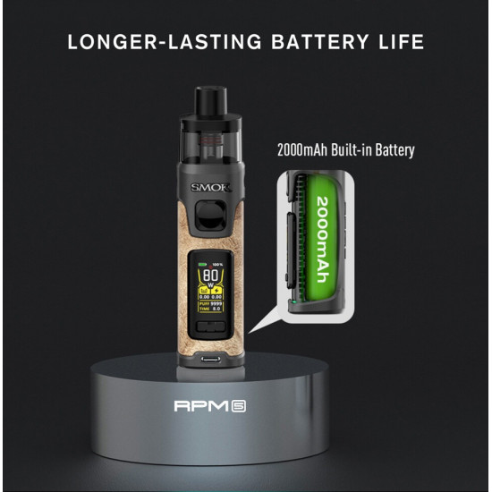 SMOK RPM 5 Pod Kit 80W Elektronik Sigara 2000mAh