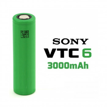 Sony VTC6 3.7V 18650 3000mAh IMR Şarjlı Pil 30A Discharge Sony VTC6 3.7V 18650 3000mAh IMR Şarjlı Pil 30A Discharge