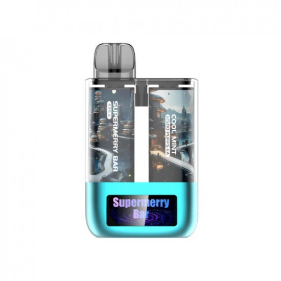 Super Merry 25.000 Puff Bar %5 Nikotin Cool Mint