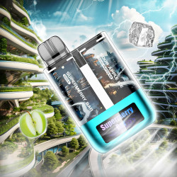 Super Merry 25.000 Puff Bar %5 Nikotin Sour Apple İce