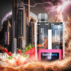 Super Merry 25.000 Puff Bar %5 Nikotin Strawberry İce Cream