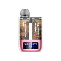 Super Merry 25.000 Puff Bar %5 Nikotin Strawberry Kiwi