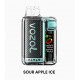 Vozol Vista 20000 Puff Bar %5 Nikotin Sour Apple İce