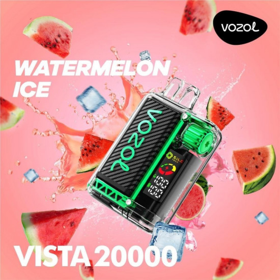 Vozol Vista 20000 Puff Bar %5 Nikotin Watermelon İce