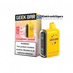 Geek Bar Pulse 15000 Puff %5 Nikotin Strawberry Banana Geek Bar Pulse 15000 Puff %5 Nikotin Strawberry Banana