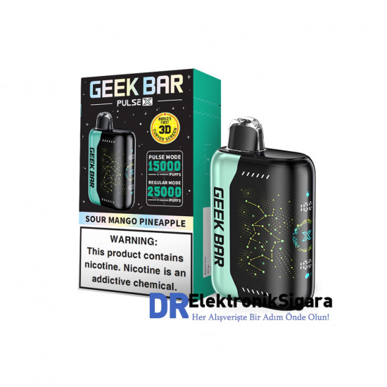Geek Bar Pulse X 25000 Puff %5 Nikotin Sour Mango Pineapple