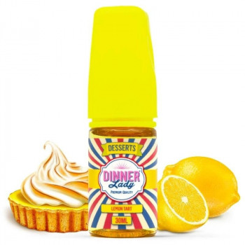 Dinner Lady Lemon Tart 30ML Premium Salt Likit Dinner Lady Lemon Tart 30ML Premium Salt Likit