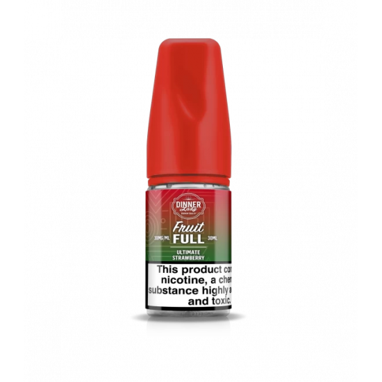 Dinner Lady Ultimate Strawberry 30ml Premium Salt Likit