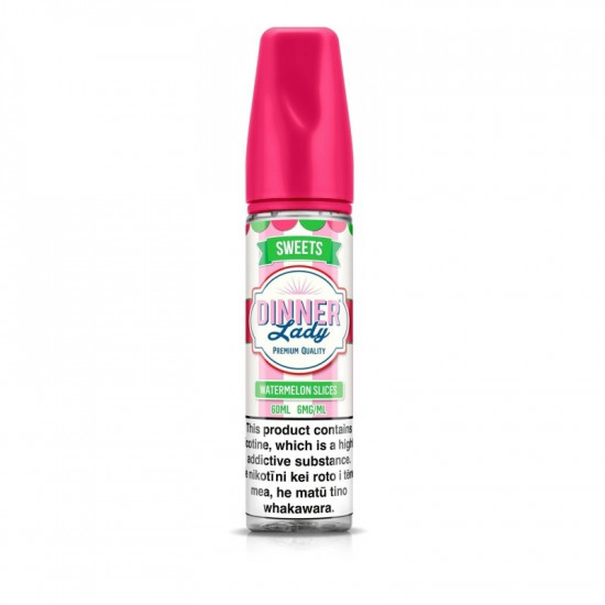 Dinner Lady Watermelon Slices 60ml Premium Likit