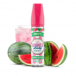 Dinner Lady Watermelon Slices 60ml Premium Likit