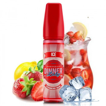 Dinner Lady Strawberry Bikini Ice 60ML Premium Likit Dinner Lady Strawberry Bikini Ice 60ML Premium Likit