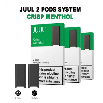juul 2 Pod Crisp Menthol (Kartuş) 2'li Paket juul 2 Pod Crisp Menthol (Kartuş) 2'li Paket