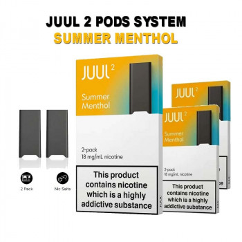 juul 2 Pod Summer Menthol (Kartuş) 2'li Paket juul 2 Pod Summer Menthol (Kartuş) 2'li Paket