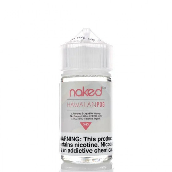 Naked Hawaiian Pog 60ml Premium Likit Naked Hawaiian Pog 60ml Premium Likit