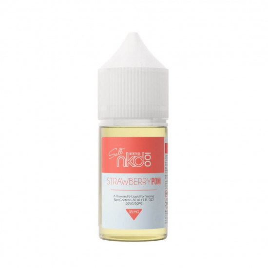 Naked Strawberry Pom 30ml Premium Salt Likit
