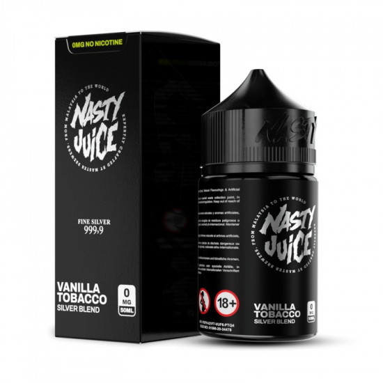 Nasty Tobacco Silver Blend 60ML Premium Likit