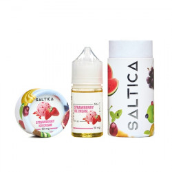 Saltica Strawberry İce Cream Salt Likit 30ML Saltica Strawberry İce Cream Salt Likit 30ML