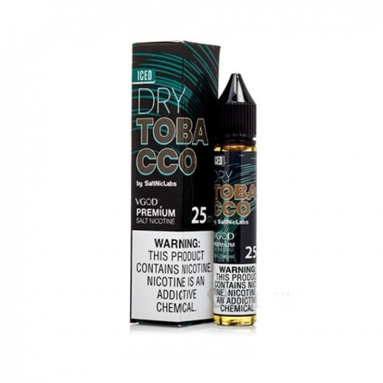 VGOD Dry Tobacco İced Premium Salt Likit 30ml VGOD Dry Tobacco İced Premium Salt Likit 30ml