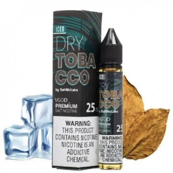 VGOD Dry Tobacco İced Premium Salt Likit 30ml VGOD Dry Tobacco İced Premium Salt Likit 30ml