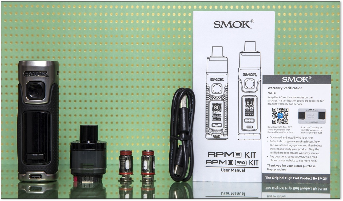 SMOK RPM 5 Pod Kit 80W Elektronik Sigara 2000mAh